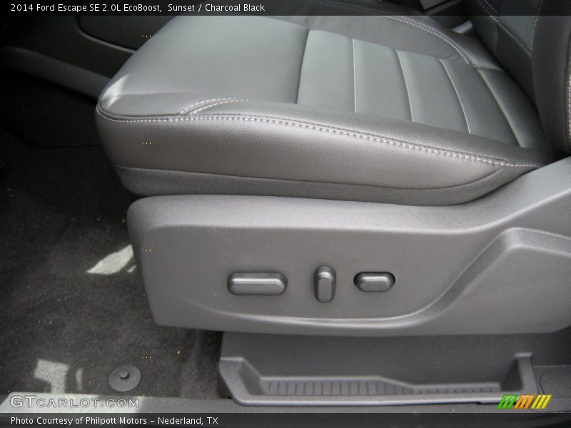 Sunset / Charcoal Black 2014 Ford Escape SE 2.0L EcoBoost
