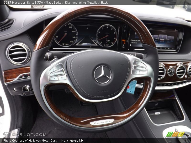  2015 S 550 4Matic Sedan Steering Wheel