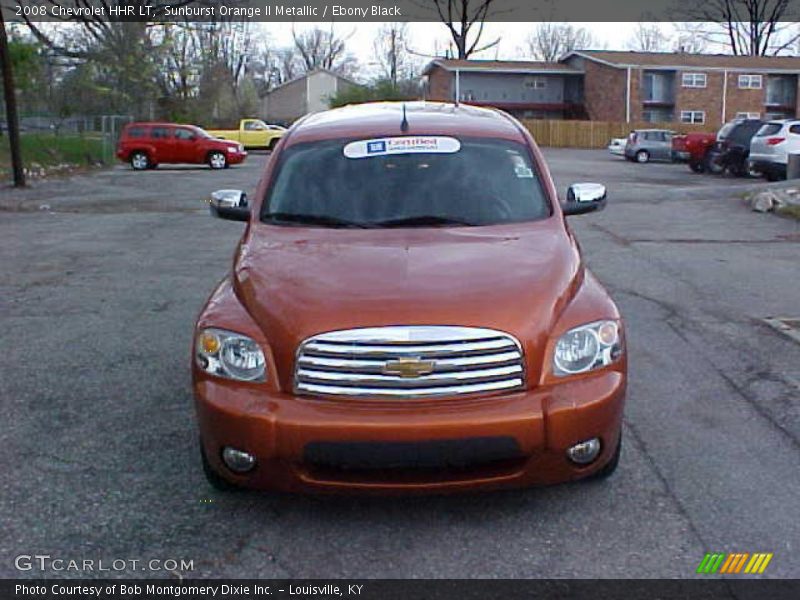 Sunburst Orange II Metallic / Ebony Black 2008 Chevrolet HHR LT