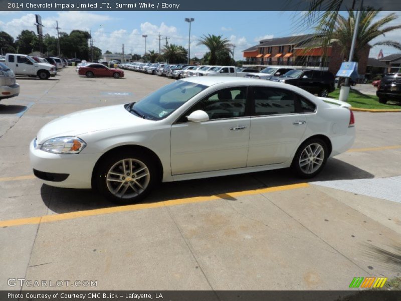 Summit White / Ebony 2014 Chevrolet Impala Limited LTZ