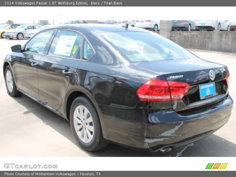 Black / Titan Black 2014 Volkswagen Passat 1.8T Wolfsburg Edition