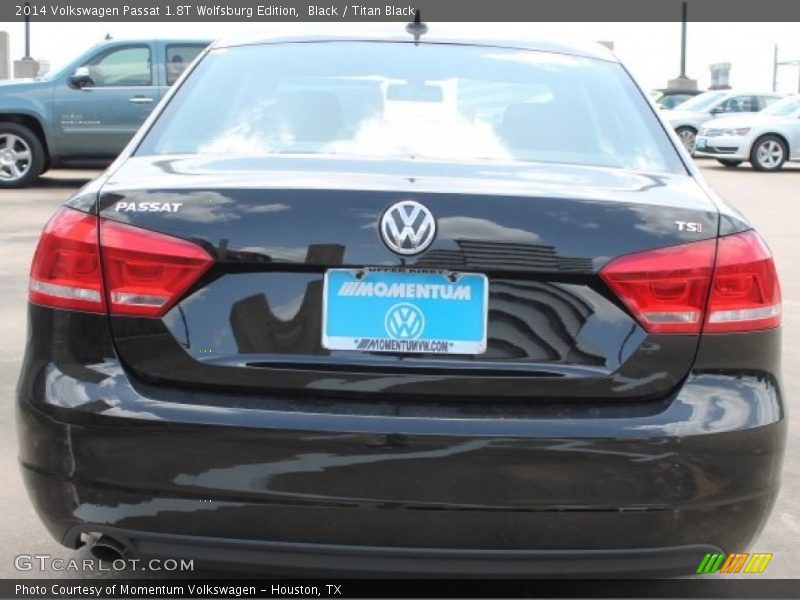 Black / Titan Black 2014 Volkswagen Passat 1.8T Wolfsburg Edition