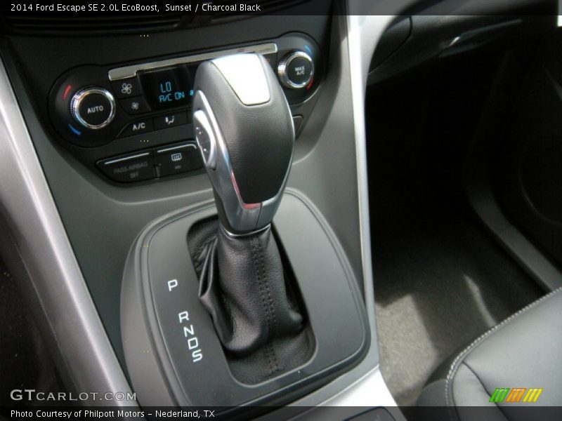 Sunset / Charcoal Black 2014 Ford Escape SE 2.0L EcoBoost