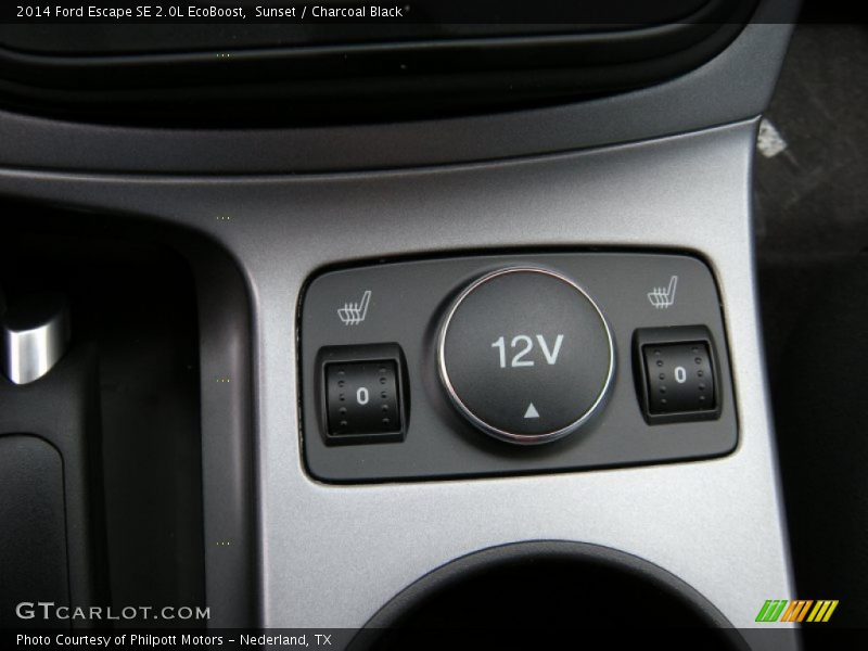 Sunset / Charcoal Black 2014 Ford Escape SE 2.0L EcoBoost