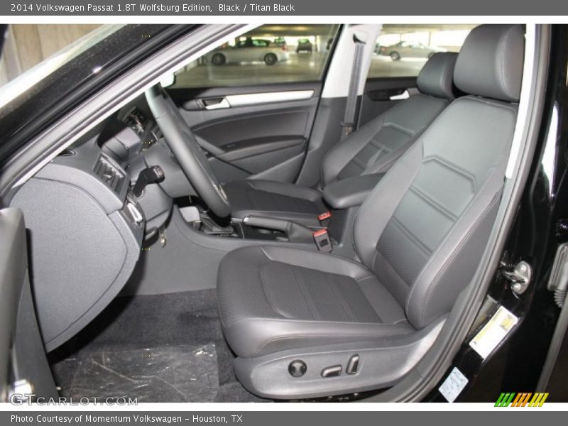 Black / Titan Black 2014 Volkswagen Passat 1.8T Wolfsburg Edition