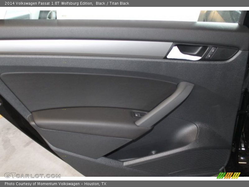 Black / Titan Black 2014 Volkswagen Passat 1.8T Wolfsburg Edition