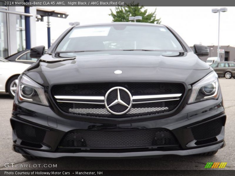 Night Black / AMG Black/Red Cut 2014 Mercedes-Benz CLA 45 AMG