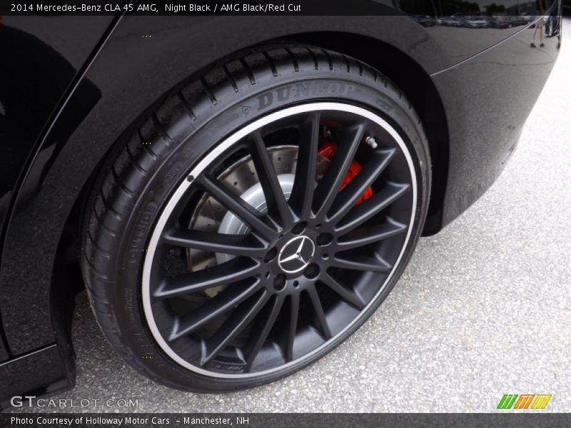 Night Black / AMG Black/Red Cut 2014 Mercedes-Benz CLA 45 AMG