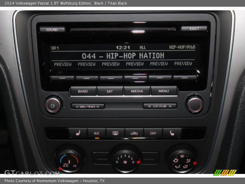 Black / Titan Black 2014 Volkswagen Passat 1.8T Wolfsburg Edition