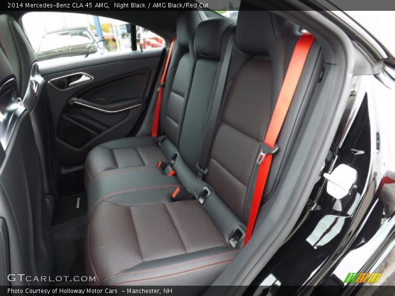Night Black / AMG Black/Red Cut 2014 Mercedes-Benz CLA 45 AMG