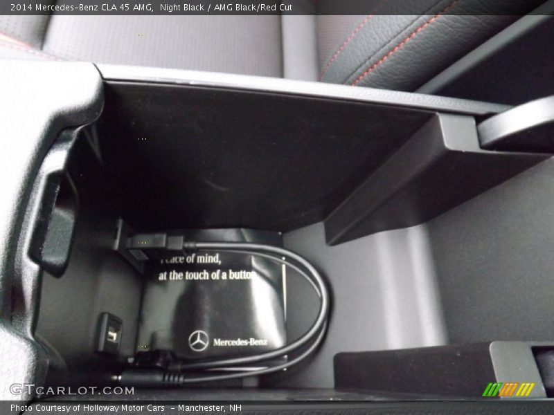 Night Black / AMG Black/Red Cut 2014 Mercedes-Benz CLA 45 AMG