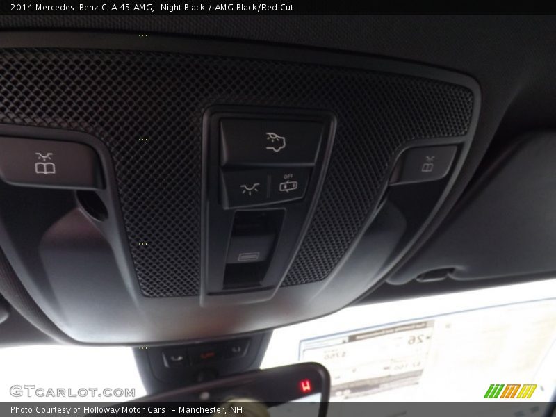 Night Black / AMG Black/Red Cut 2014 Mercedes-Benz CLA 45 AMG
