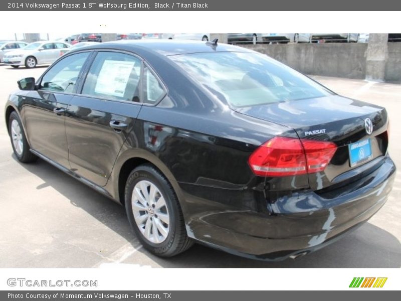 Black / Titan Black 2014 Volkswagen Passat 1.8T Wolfsburg Edition