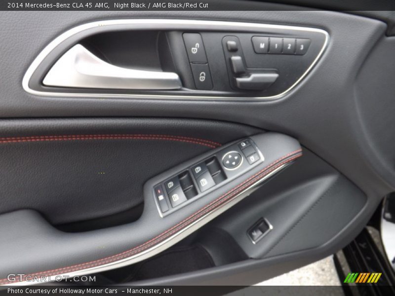 Night Black / AMG Black/Red Cut 2014 Mercedes-Benz CLA 45 AMG