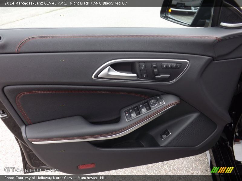 Night Black / AMG Black/Red Cut 2014 Mercedes-Benz CLA 45 AMG