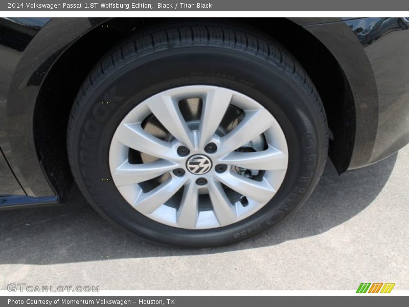 Black / Titan Black 2014 Volkswagen Passat 1.8T Wolfsburg Edition