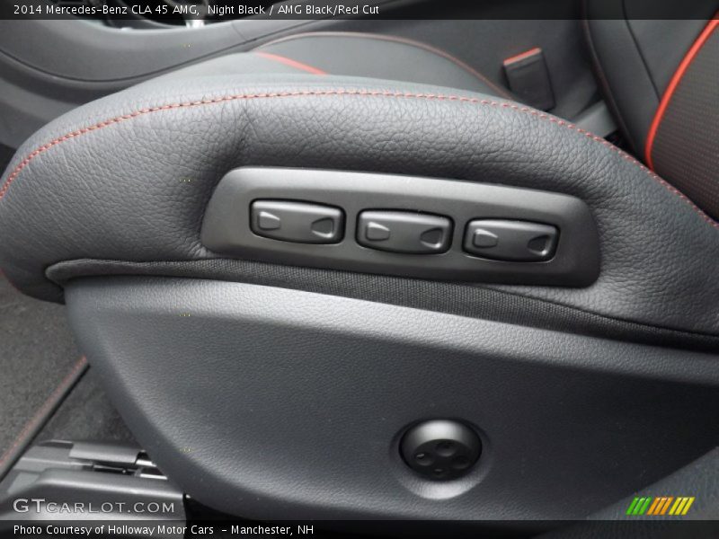 Night Black / AMG Black/Red Cut 2014 Mercedes-Benz CLA 45 AMG