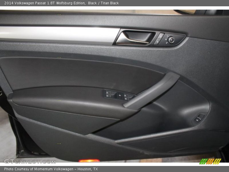 Black / Titan Black 2014 Volkswagen Passat 1.8T Wolfsburg Edition