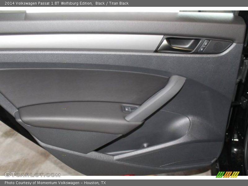 Black / Titan Black 2014 Volkswagen Passat 1.8T Wolfsburg Edition