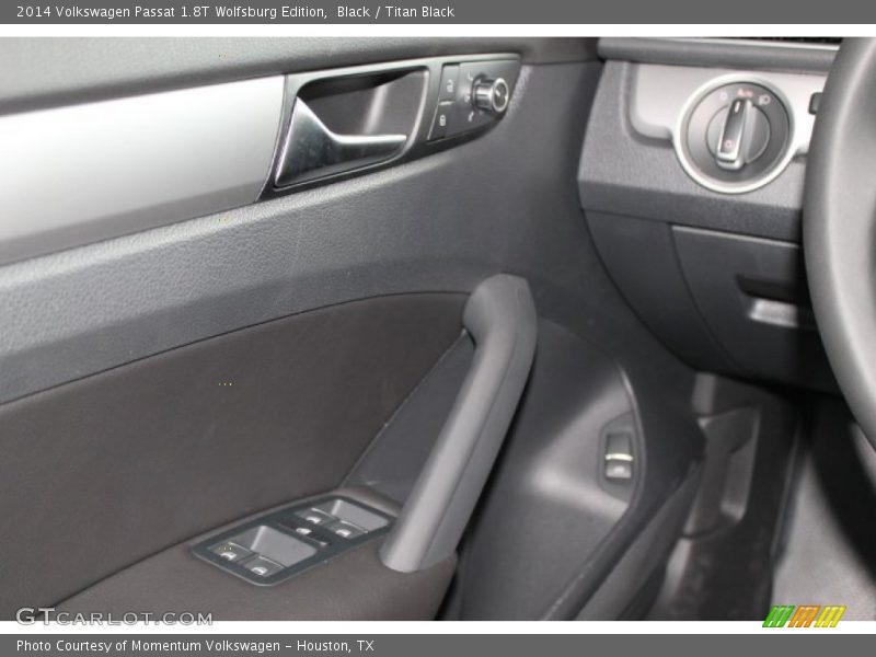 Black / Titan Black 2014 Volkswagen Passat 1.8T Wolfsburg Edition