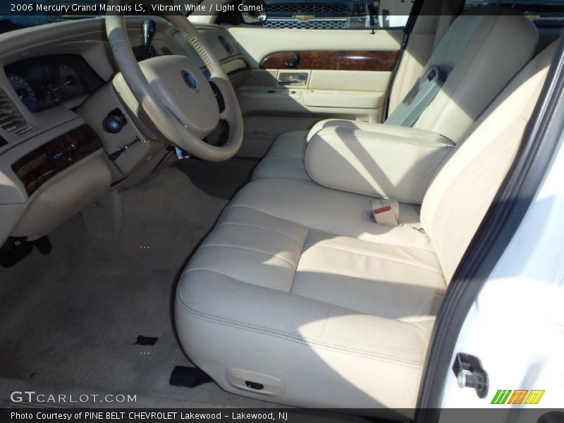 Vibrant White / Light Camel 2006 Mercury Grand Marquis LS