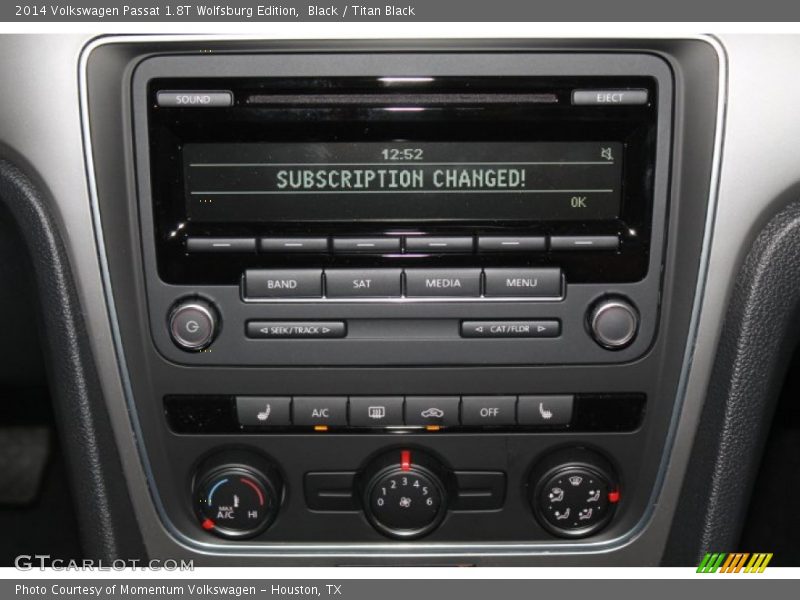 Black / Titan Black 2014 Volkswagen Passat 1.8T Wolfsburg Edition