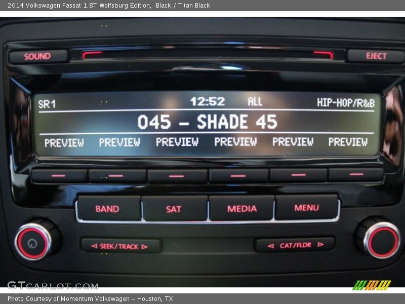 Black / Titan Black 2014 Volkswagen Passat 1.8T Wolfsburg Edition