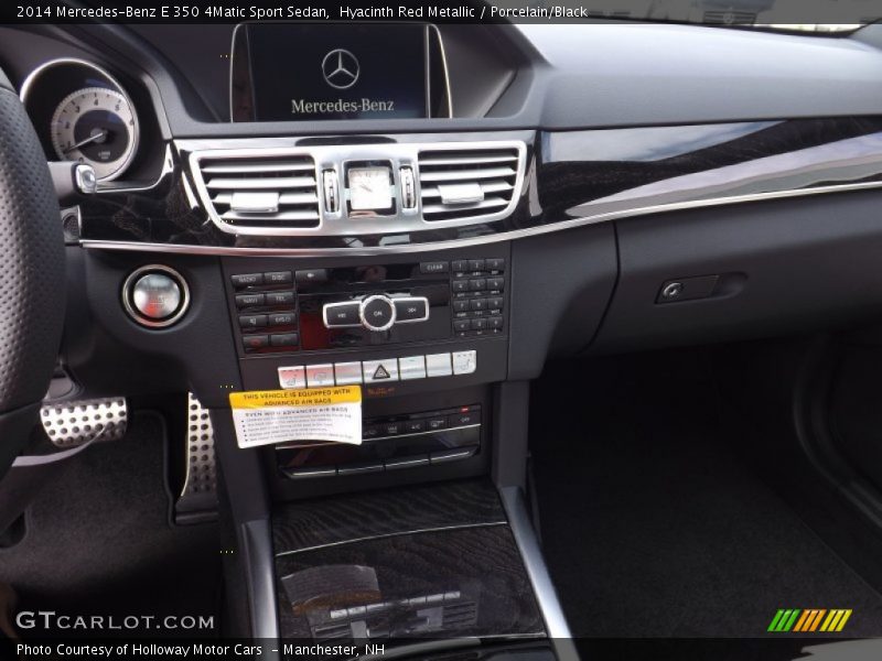 Dashboard of 2014 E 350 4Matic Sport Sedan