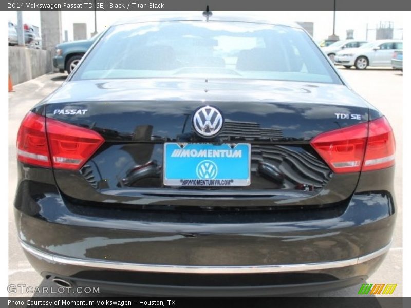 Black / Titan Black 2014 Volkswagen Passat TDI SE