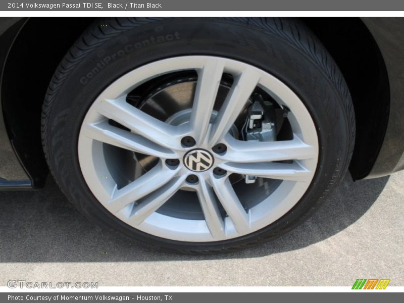 Black / Titan Black 2014 Volkswagen Passat TDI SE