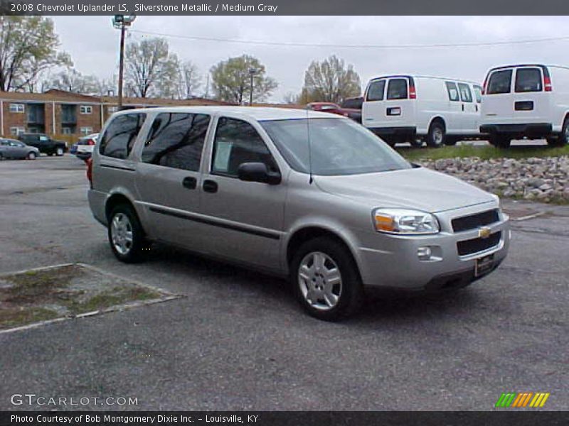 Silverstone Metallic / Medium Gray 2008 Chevrolet Uplander LS