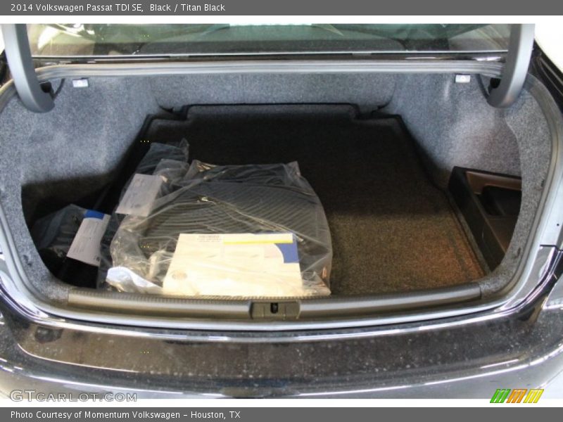 Black / Titan Black 2014 Volkswagen Passat TDI SE