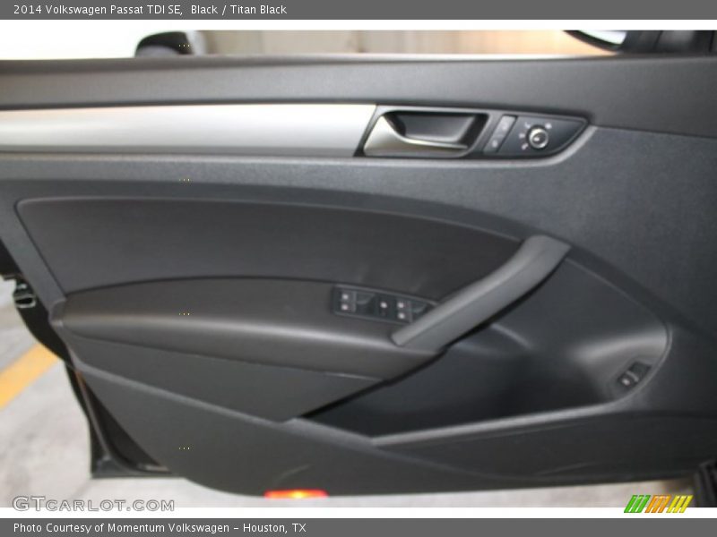 Black / Titan Black 2014 Volkswagen Passat TDI SE
