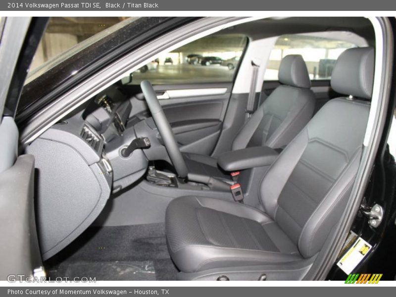Black / Titan Black 2014 Volkswagen Passat TDI SE