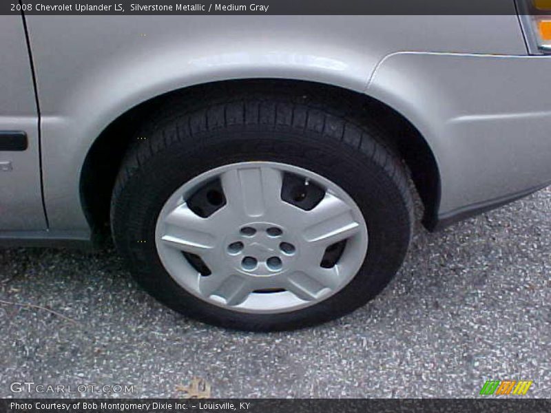 Silverstone Metallic / Medium Gray 2008 Chevrolet Uplander LS