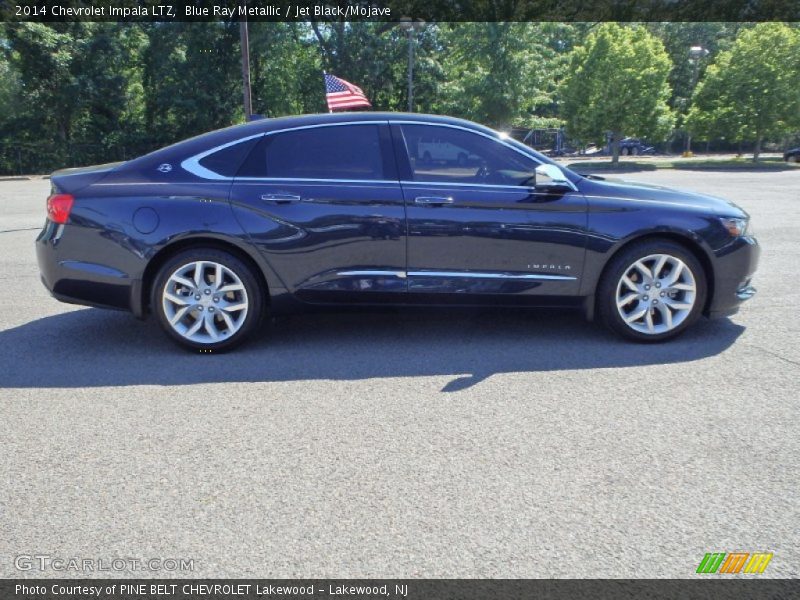 Blue Ray Metallic / Jet Black/Mojave 2014 Chevrolet Impala LTZ