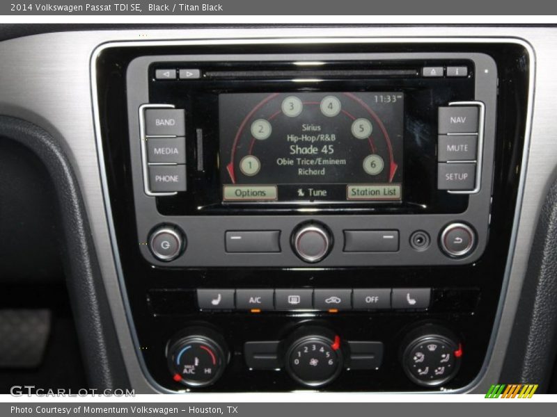 Black / Titan Black 2014 Volkswagen Passat TDI SE