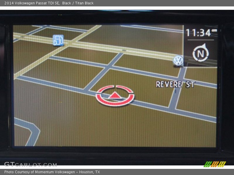 Black / Titan Black 2014 Volkswagen Passat TDI SE