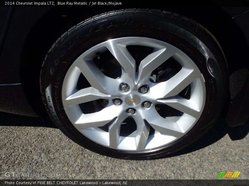 Blue Ray Metallic / Jet Black/Mojave 2014 Chevrolet Impala LTZ