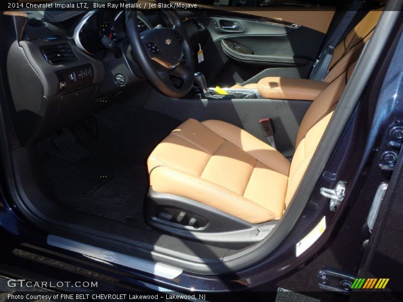 Blue Ray Metallic / Jet Black/Mojave 2014 Chevrolet Impala LTZ