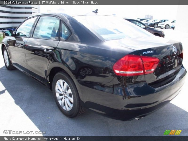Black / Titan Black 2014 Volkswagen Passat 1.8T Wolfsburg Edition