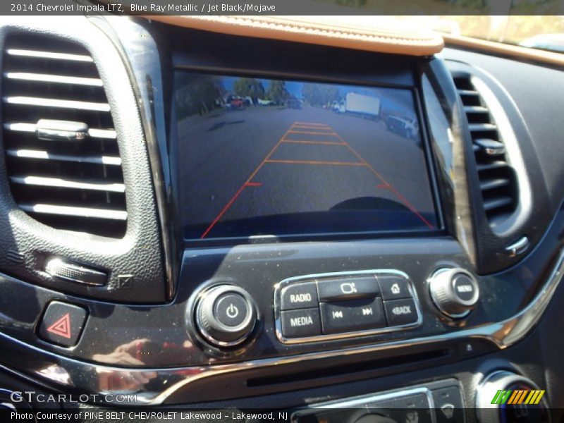 Blue Ray Metallic / Jet Black/Mojave 2014 Chevrolet Impala LTZ