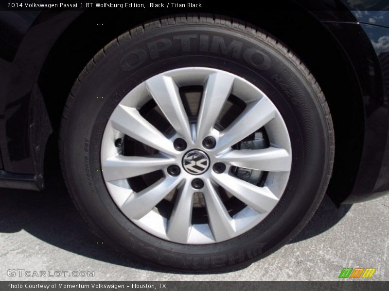 Black / Titan Black 2014 Volkswagen Passat 1.8T Wolfsburg Edition