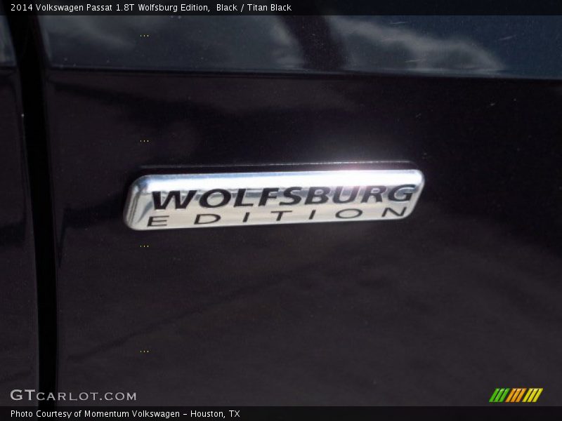 Black / Titan Black 2014 Volkswagen Passat 1.8T Wolfsburg Edition