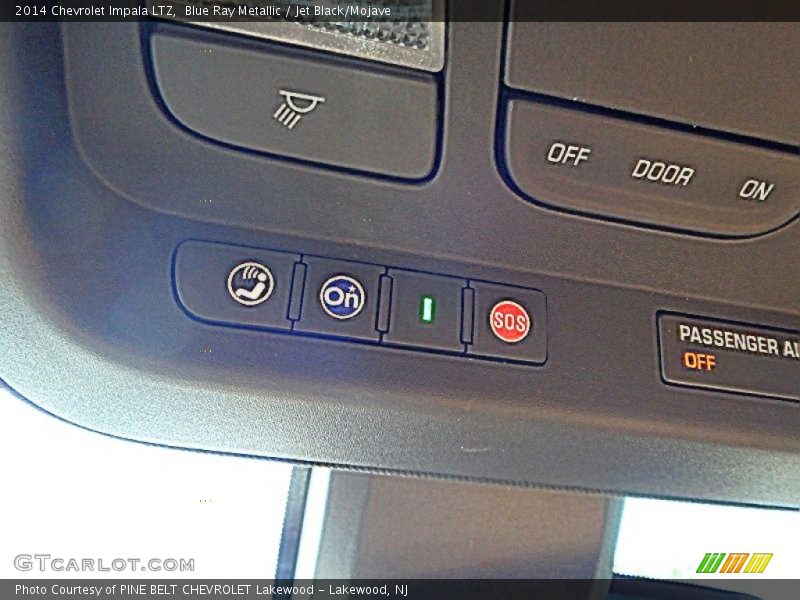 Blue Ray Metallic / Jet Black/Mojave 2014 Chevrolet Impala LTZ
