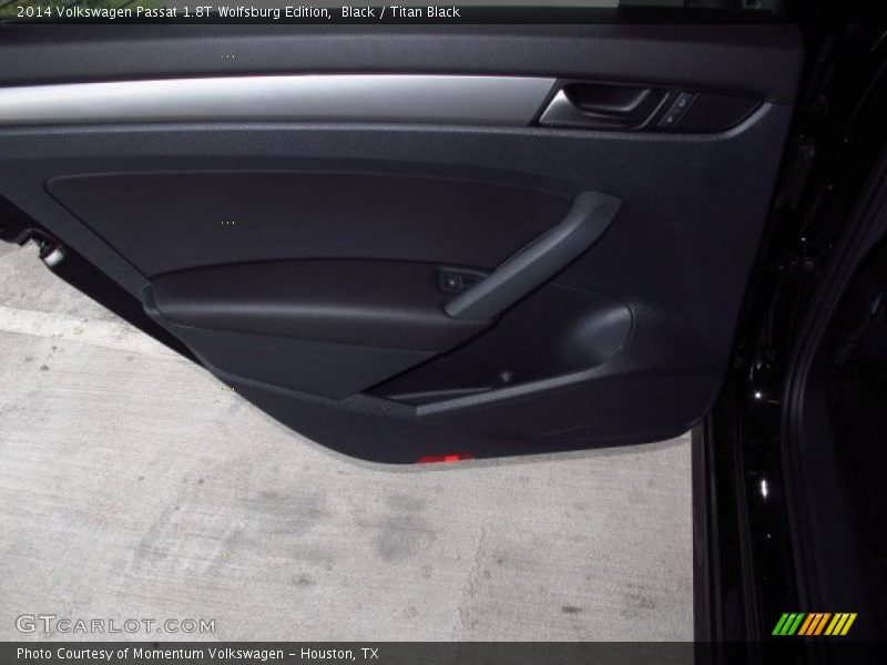 Black / Titan Black 2014 Volkswagen Passat 1.8T Wolfsburg Edition