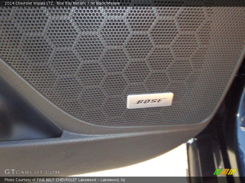 Blue Ray Metallic / Jet Black/Mojave 2014 Chevrolet Impala LTZ
