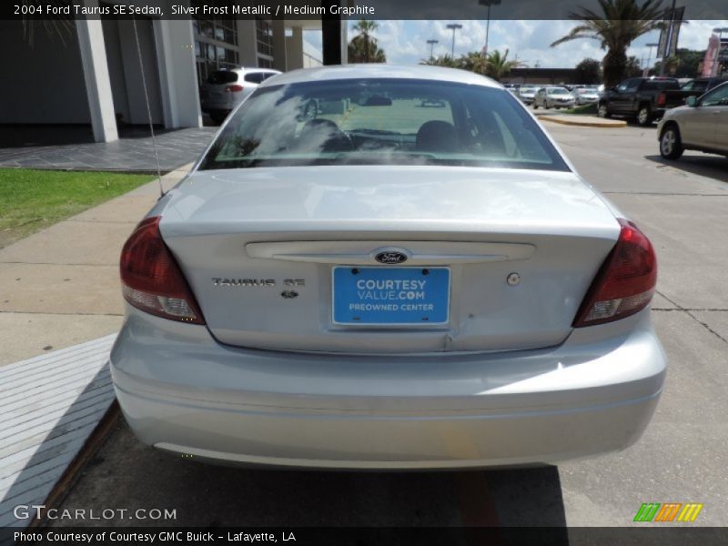 Silver Frost Metallic / Medium Graphite 2004 Ford Taurus SE Sedan