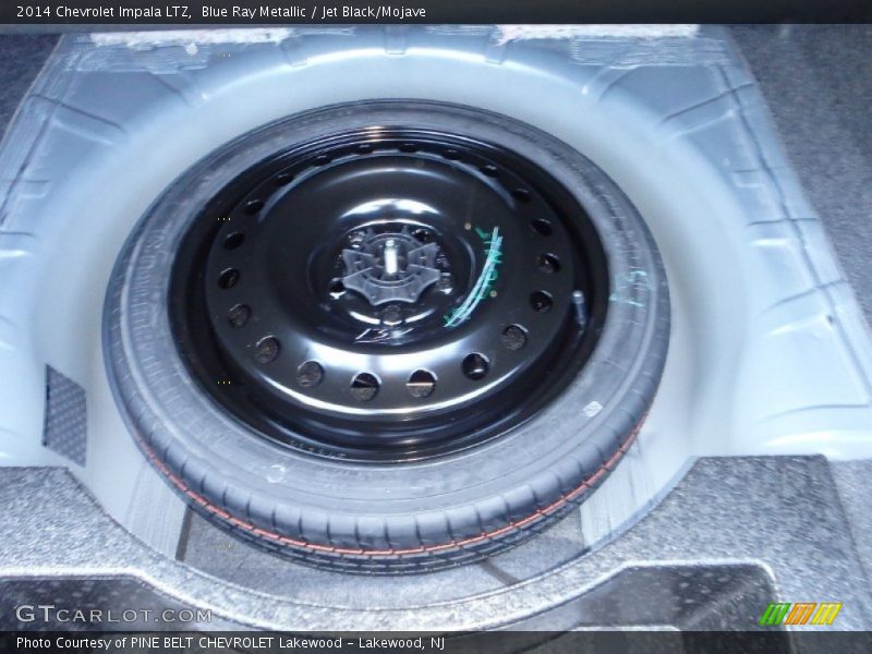 Blue Ray Metallic / Jet Black/Mojave 2014 Chevrolet Impala LTZ