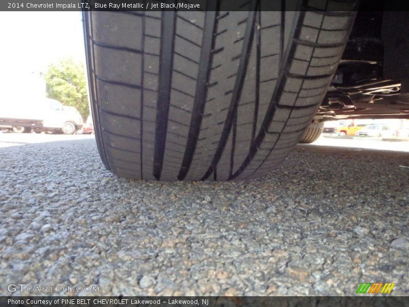 Blue Ray Metallic / Jet Black/Mojave 2014 Chevrolet Impala LTZ
